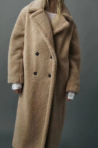 Valla | Women’s Winter Teddy Long Coat