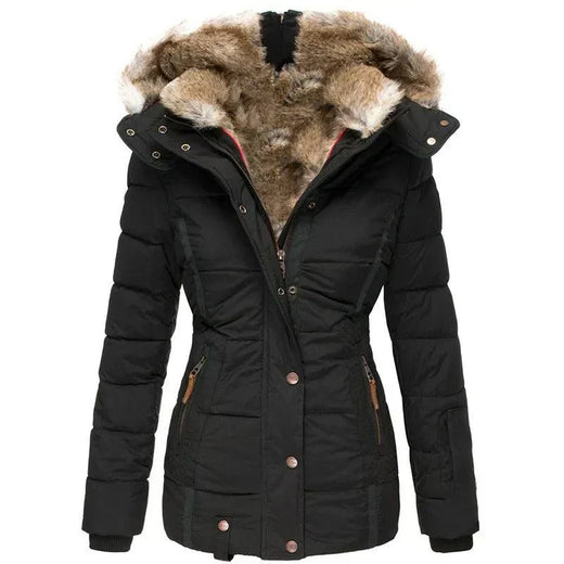 Maisie | Women’s Faux Fur Hooded Puffer Jacket