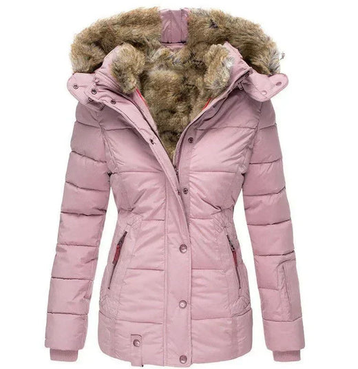Maisie | Women’s Faux Fur Hooded Puffer Jacket