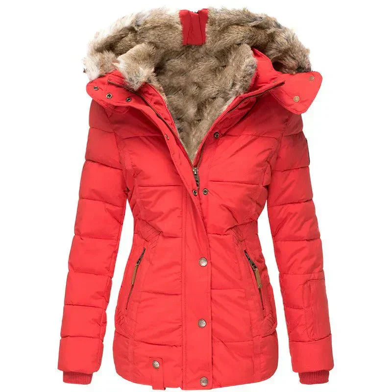 Maisie | Women’s Faux Fur Hooded Puffer Jacket