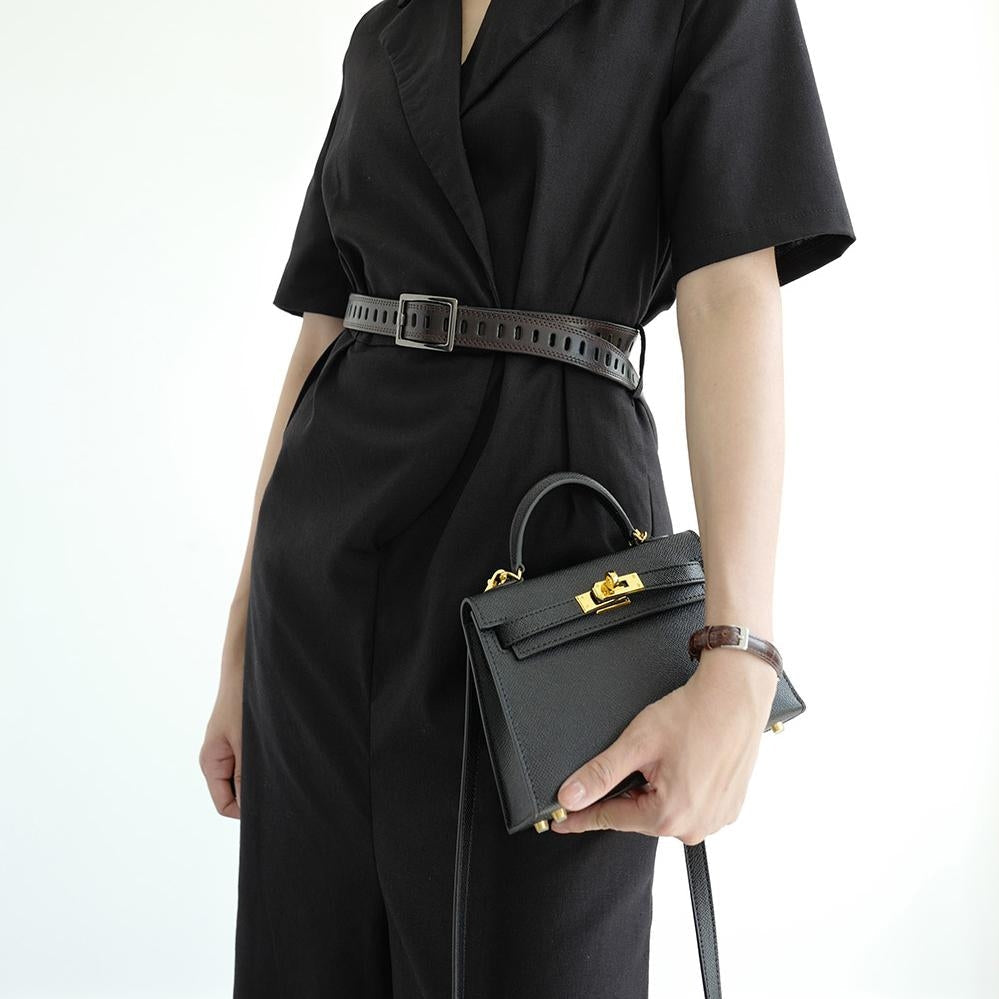 Marcie | Women’s Structured Leather Top Handle Handbag