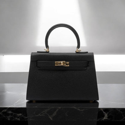 Marcie | Women’s Structured Leather Top Handle Handbag