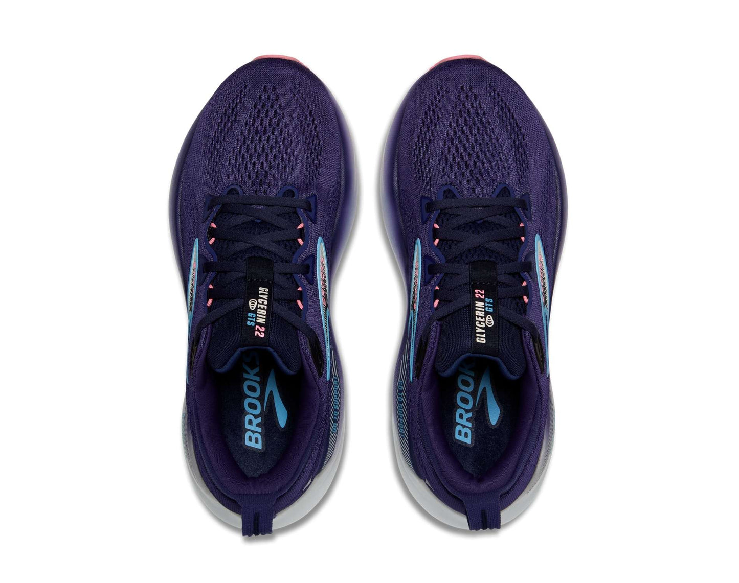 Brooks Glycerin GTS 22 Women’s Running Shoes – Plush Cushion Stability Road Running Trainers