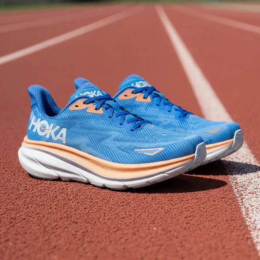 HOKA Clifton 9 Running Shoes Lightweight Cushion Breathable Daily Road Trainers