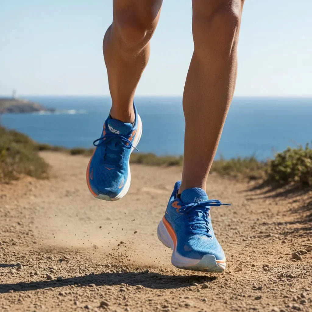 HOKA Clifton 9 Running Shoes Lightweight Cushion Breathable Daily Road Trainers