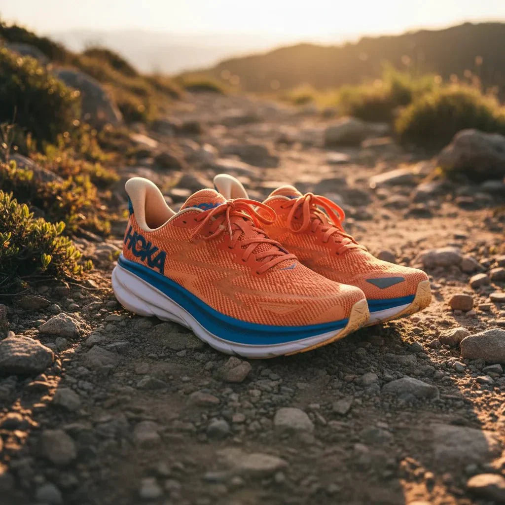 HOKA Clifton 9 Running Shoes Lightweight Cushion Breathable Daily Road Trainers