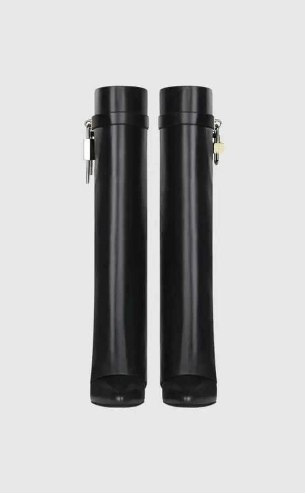 Marley | Women’s Sculptural Knee High Wedge Boots