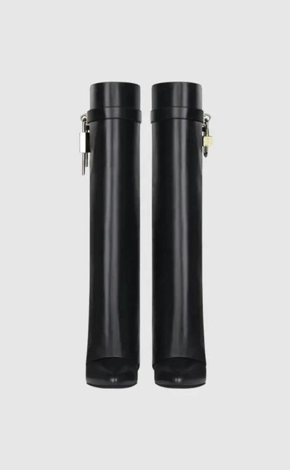 Marley | Women’s Sculptural Knee High Wedge Boots