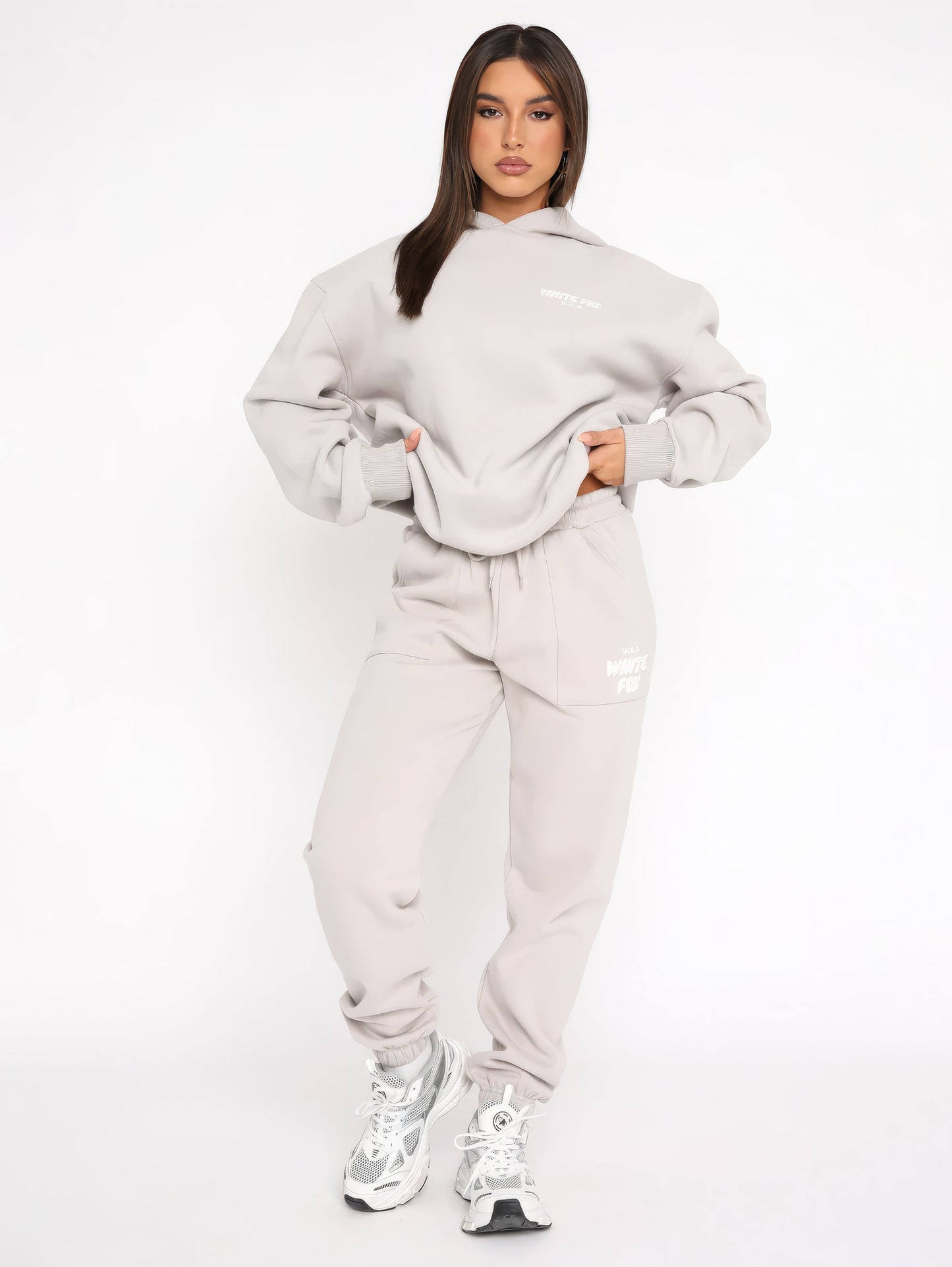 WhiteFox Set | Hoodie & Jogger Tracksuit Set
