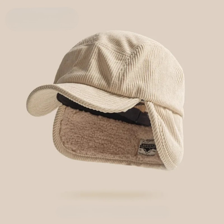 Noelito | Men’s Corduroy Fleece Winter Hat