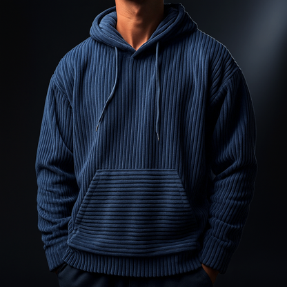 Josiah | Men’s Corduroy Comfort Hoodie
