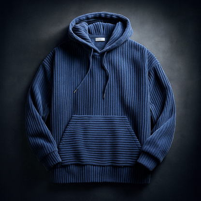 Josiah | Men’s Corduroy Comfort Hoodie