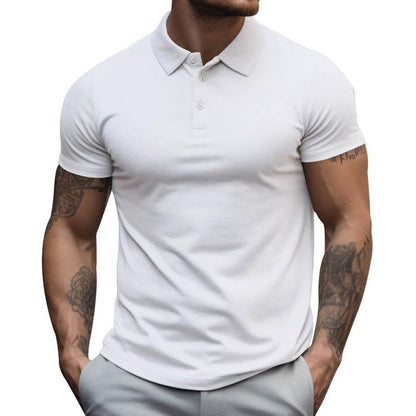 Liorena | Men’s Slim-Fit Polo Shirt