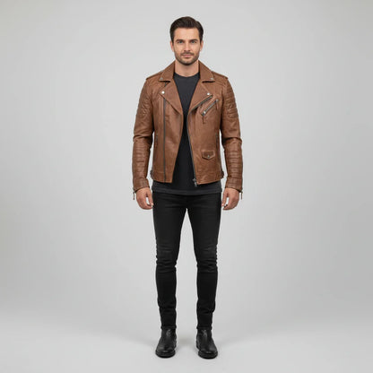 Ravenna | Women’s Leather Biker Jacket