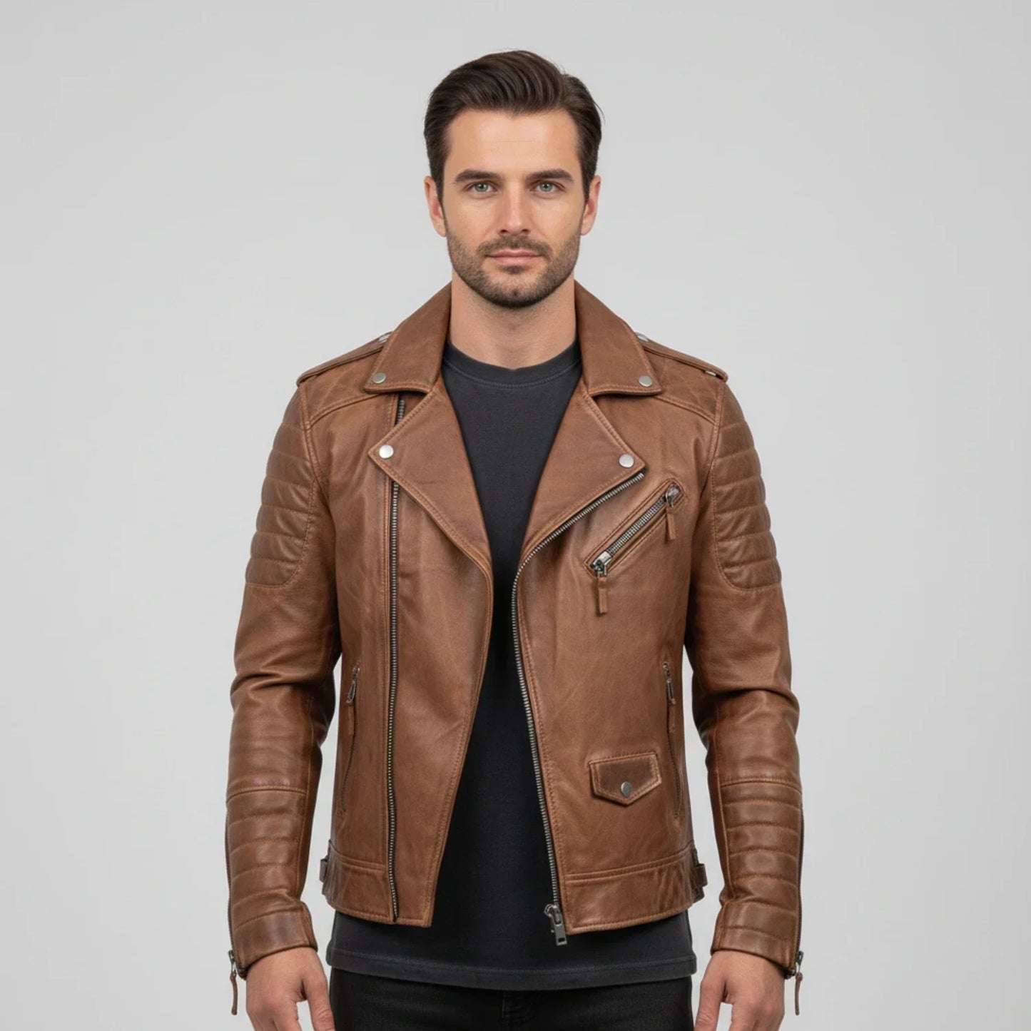 Ravenna | Women’s Leather Biker Jacket