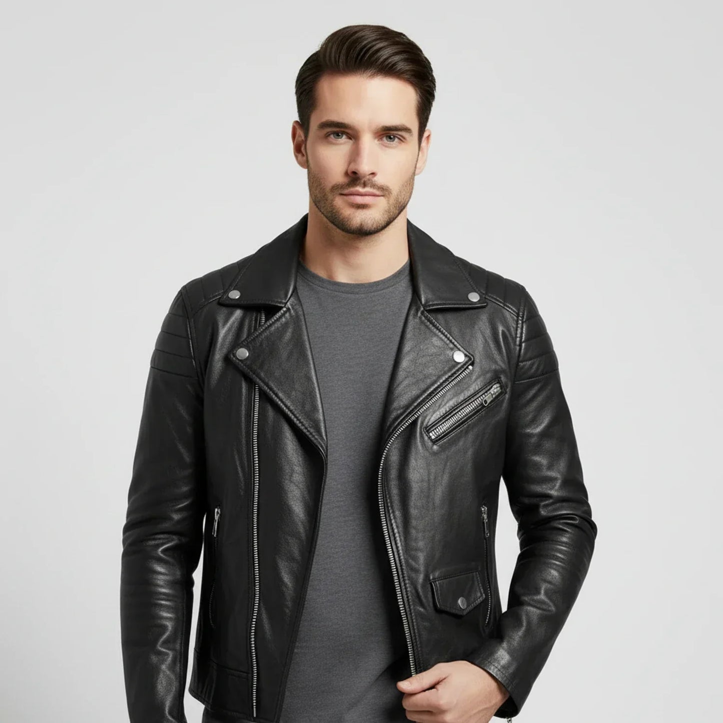 Ravenna | Women’s Leather Biker Jacket