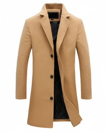 Dorian | Men’s Classic Long Overcoat
