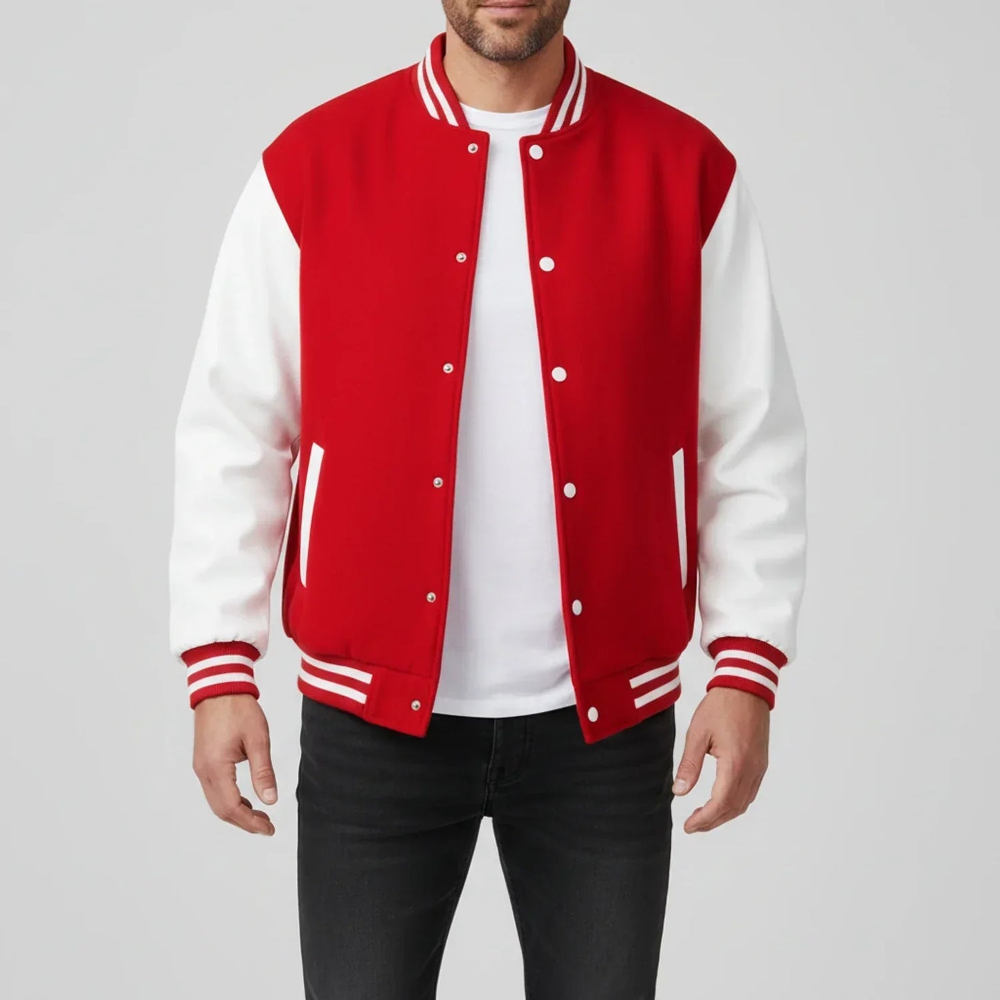 Larrison | Men’s Varsity Color Block Jacket