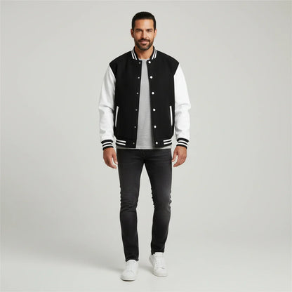 Larrison | Men’s Varsity Color Block Jacket