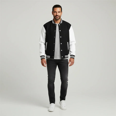 Larrison | Men’s Varsity Color Block Jacket
