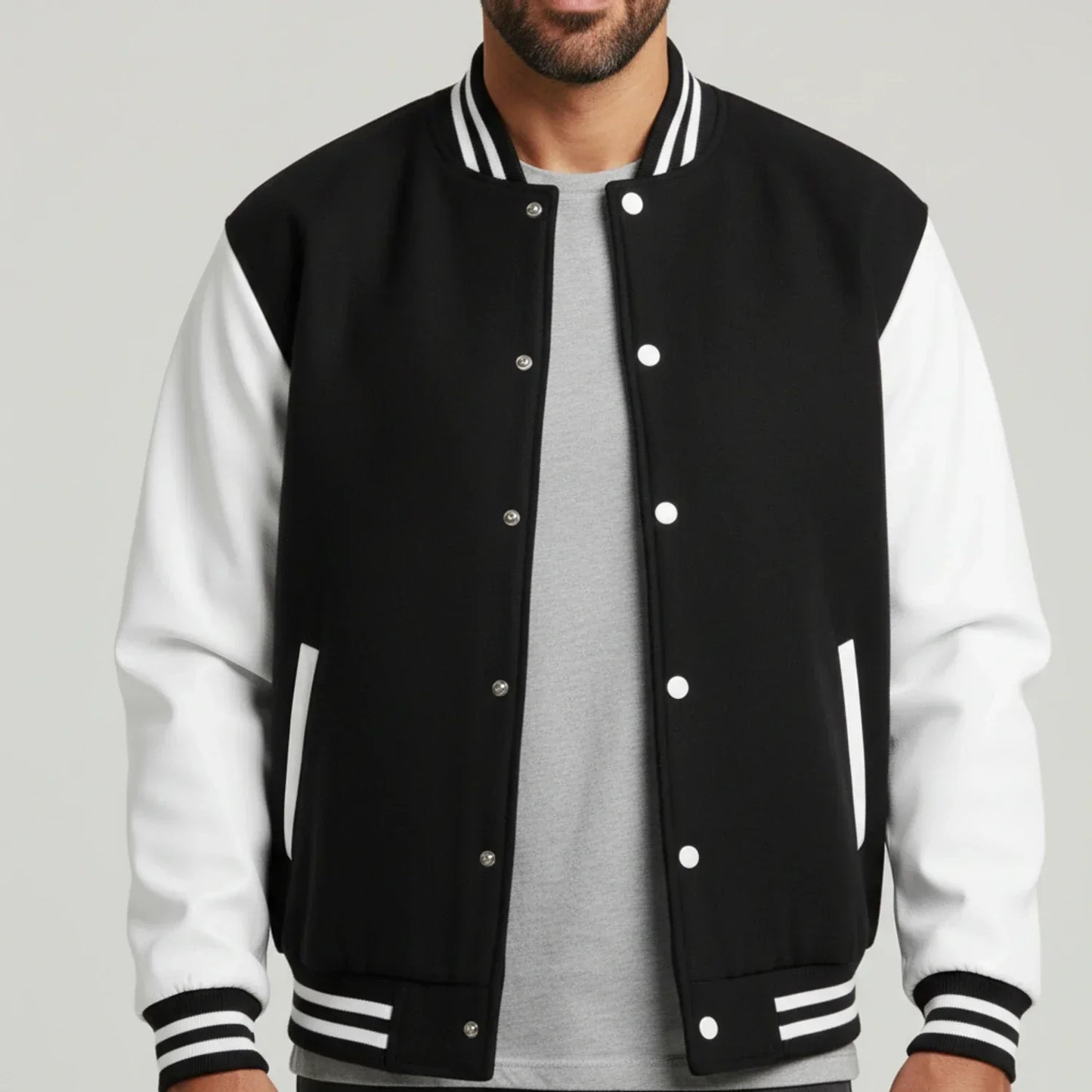 Larrison | Men’s Varsity Color Block Jacket