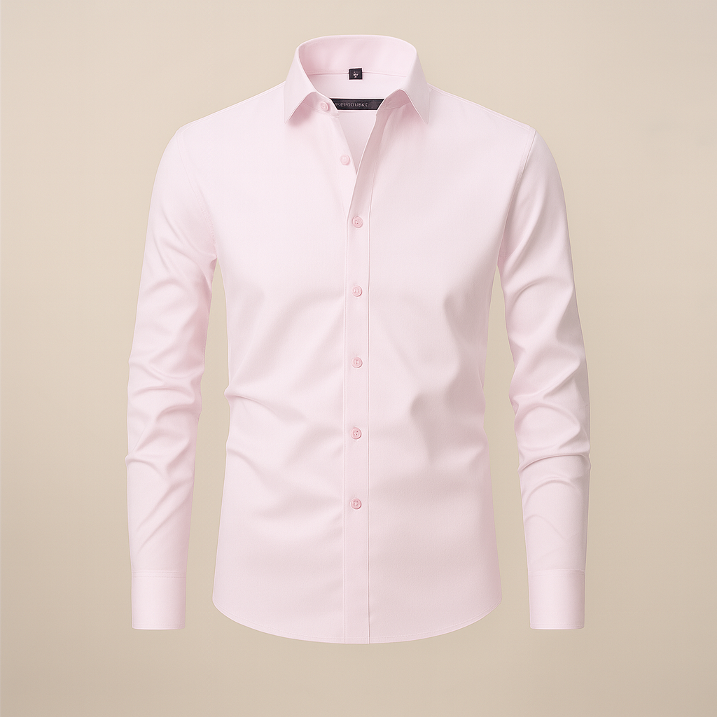 Gregor | Men’s Structured Wrinkle-Free Button-Up Shirt