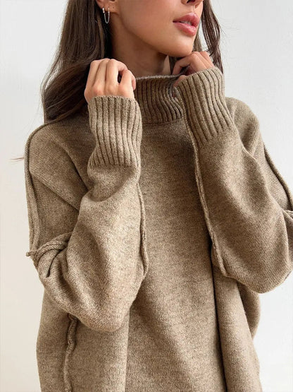 Jonah | Women’s Relaxed Turtleneck Knit Lounge Set