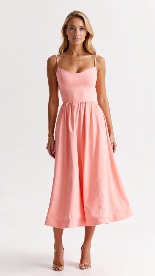 Rorie | Women’s Strappy Midi Dress