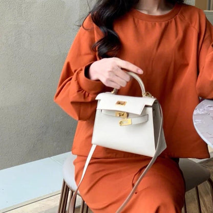 Marcie | Women’s Structured Leather Top Handle Handbag