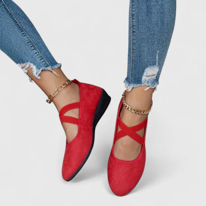 Gracelyn | Women’s Orthopedic Mary Jane Wedge Shoes