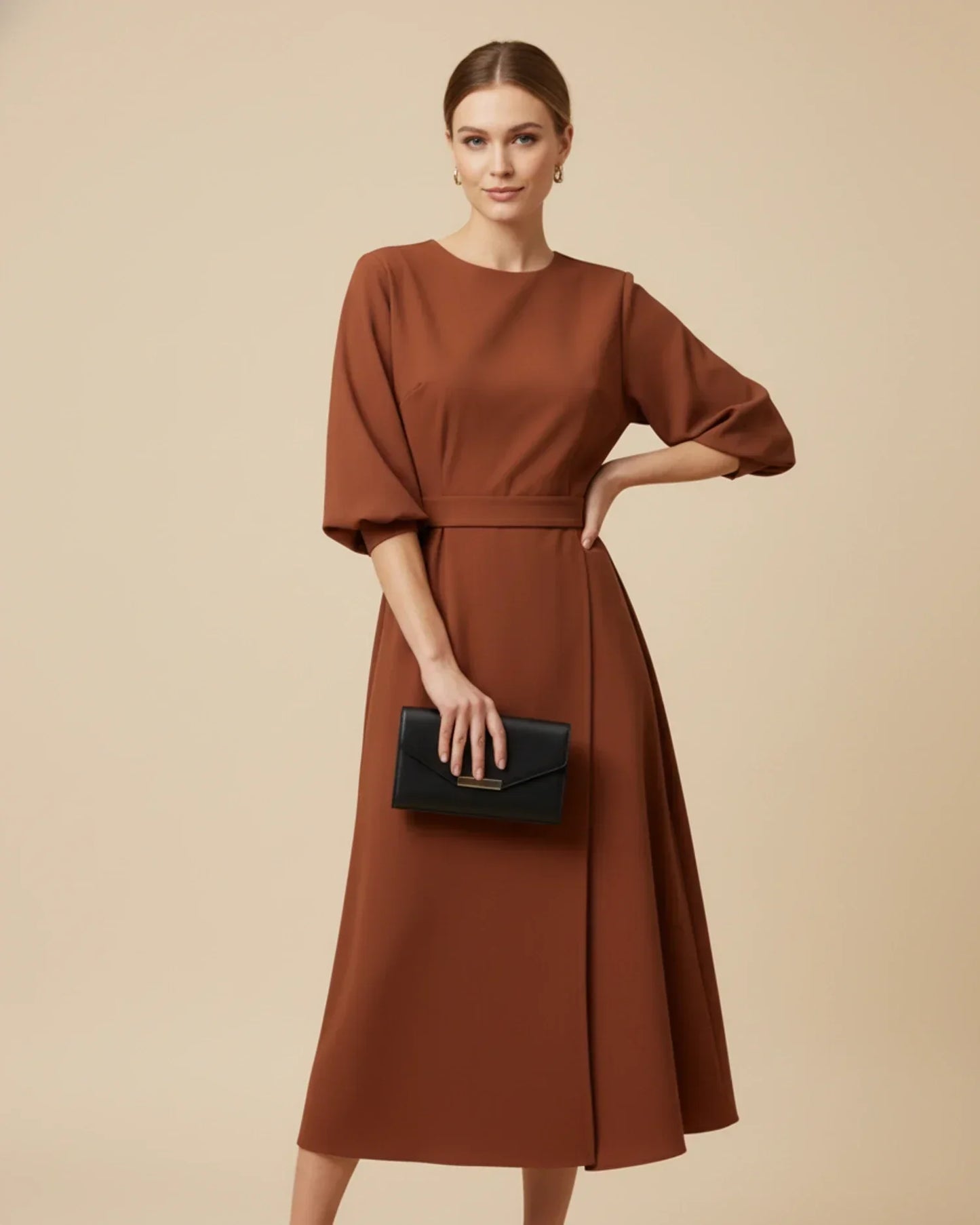 Selmira | Women’s Belted Wrap Dress