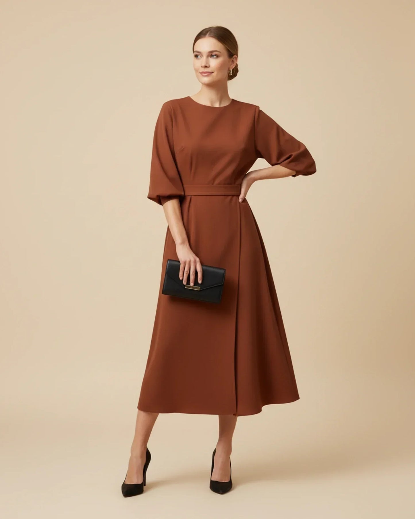 Selmira | Women’s Belted Wrap Dress