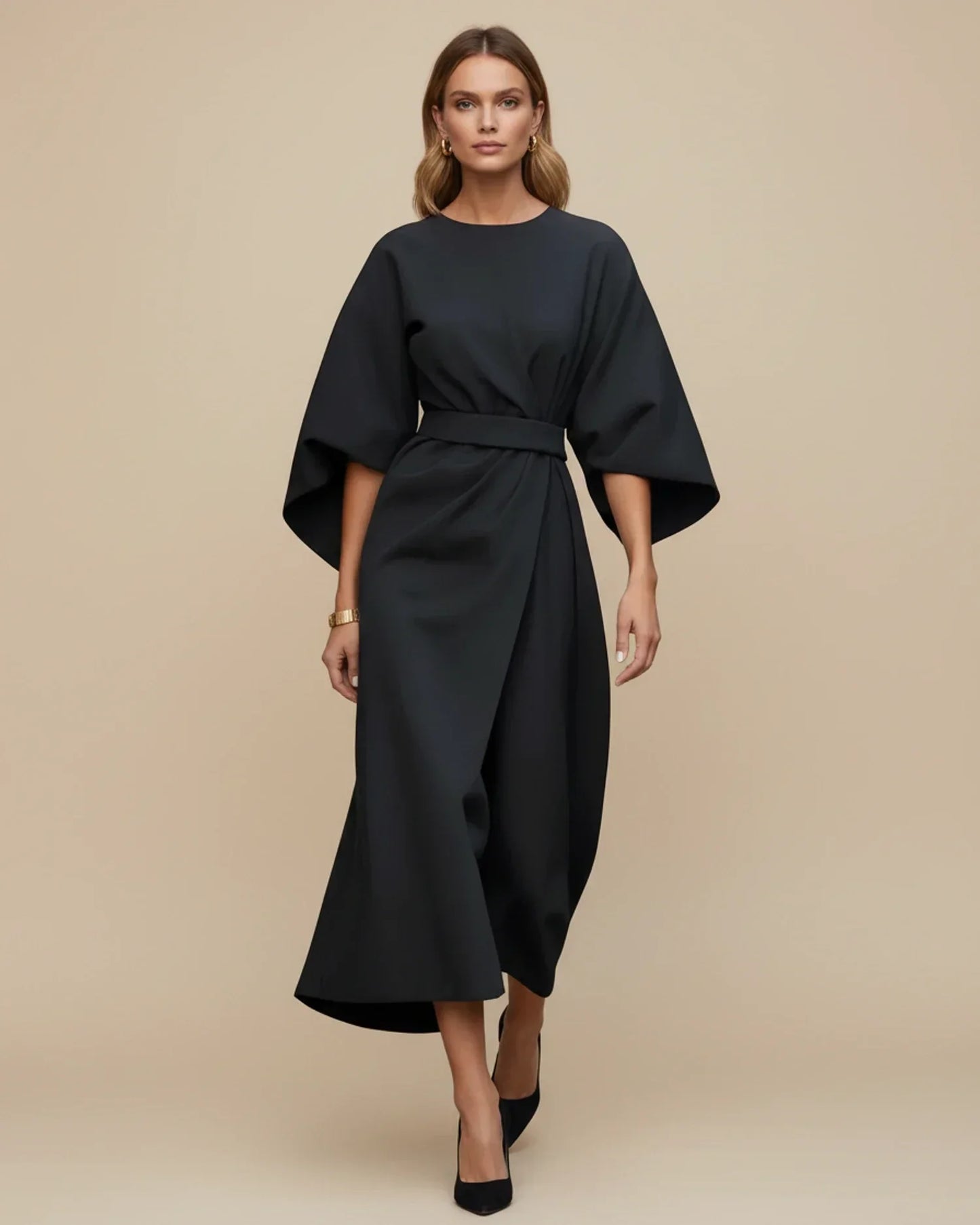 Selmira | Women’s Belted Wrap Dress