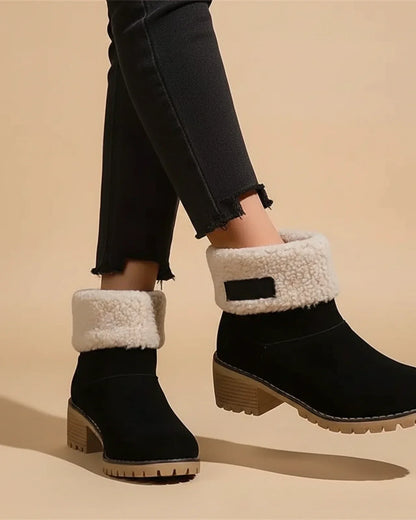 Viretta | Women’s Sherpa Cuff Ankle Boots