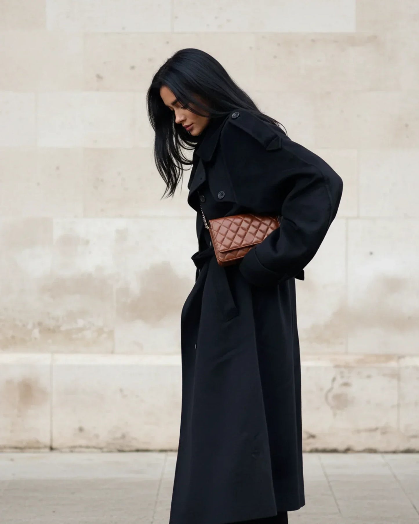 Eurinace | Women’s Double-Breasted Belted Trench Coat