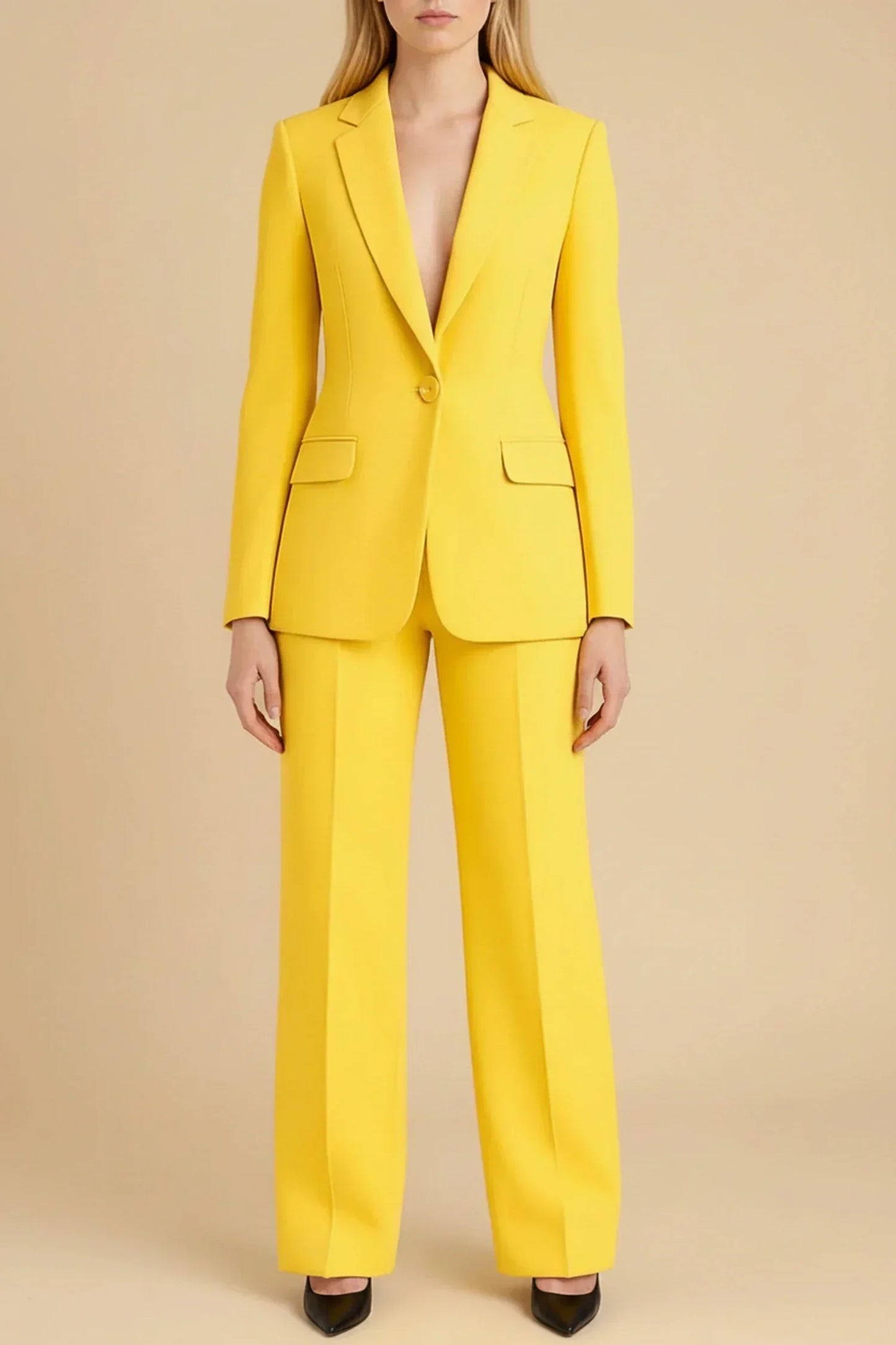 Marife | Women’s Wide-Leg Blazer Suit Set