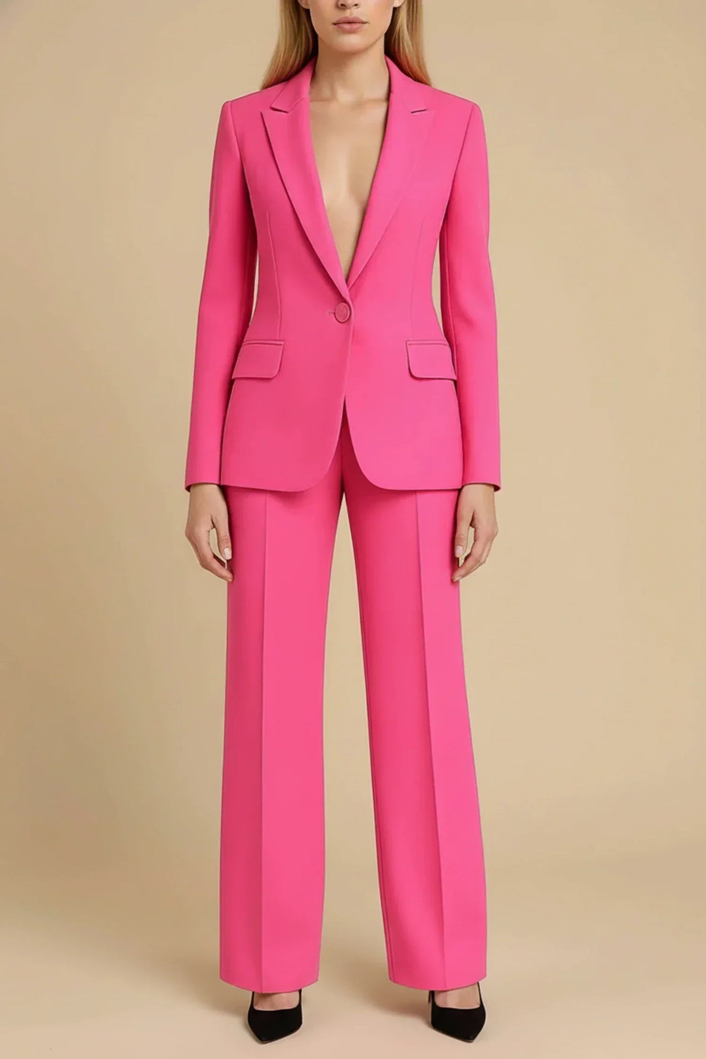 Marife | Women’s Wide-Leg Blazer Suit Set