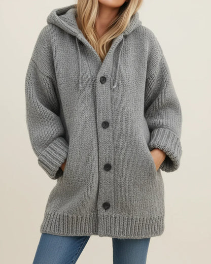 Mireya | Women’s Hooded Oversized Cardigan Jacket