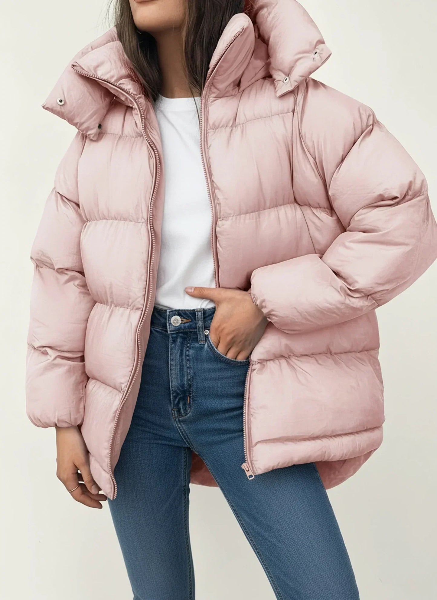 Arice | Women’s Hooded Oversized Puffer Jacket