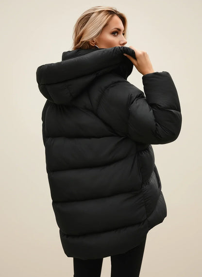 Arice | Women’s Hooded Oversized Puffer Jacket