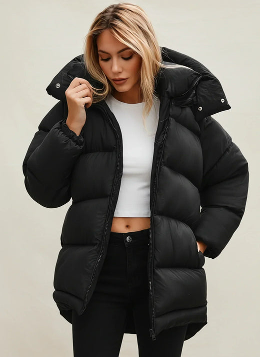 Arice | Women’s Hooded Oversized Puffer Jacket