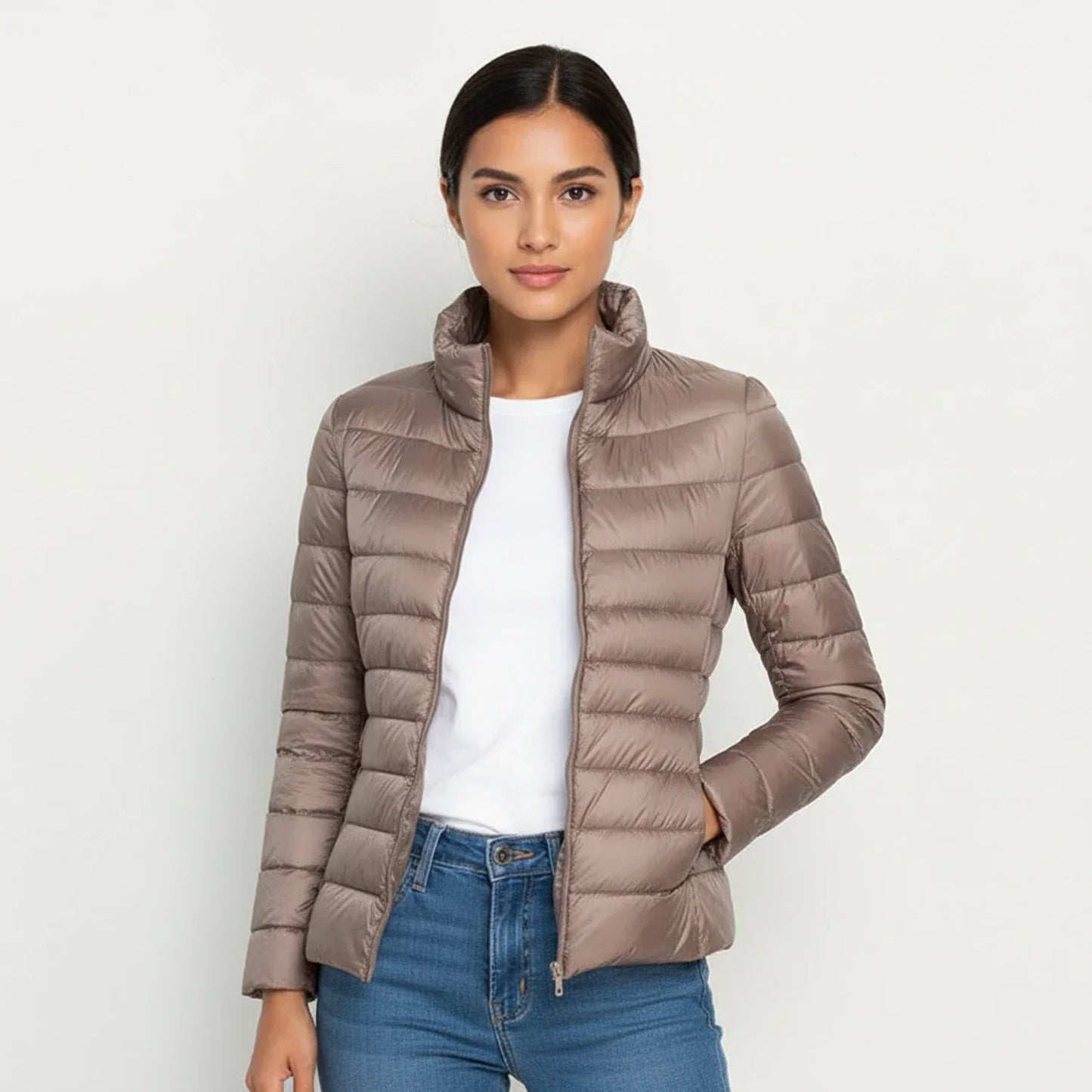 Lunessa | Women’s Lightweight Quilted Slim Fit Puffer Jacket