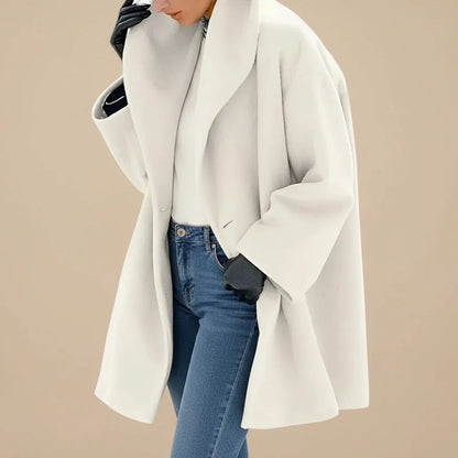 Raviela | Women’s A-Line Swing Mid-Length Coat