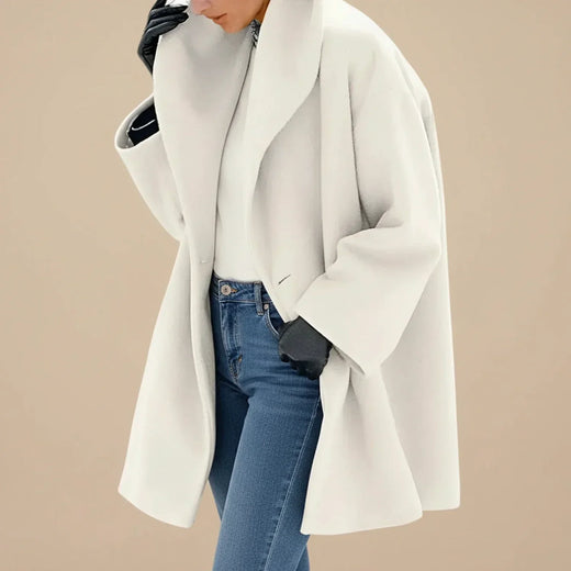 Raviela | Women’s A-Line Swing Mid-Length Coat