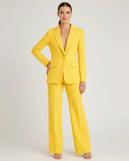 Shie | Women’s Wide-Leg Pant Suit Set