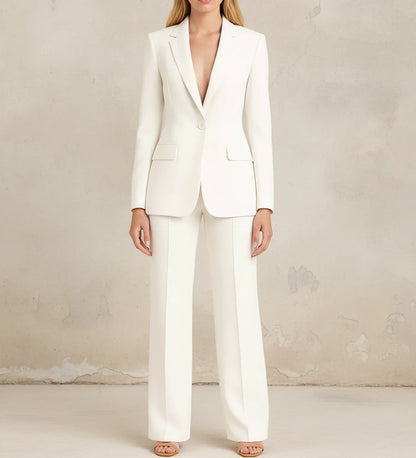 Shie | Women’s Wide-Leg Pant Suit Set