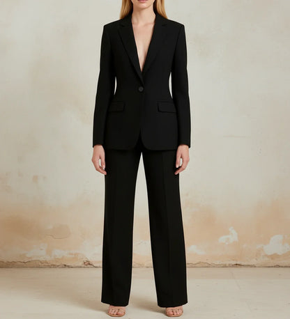 Shie | Women’s Wide-Leg Pant Suit Set