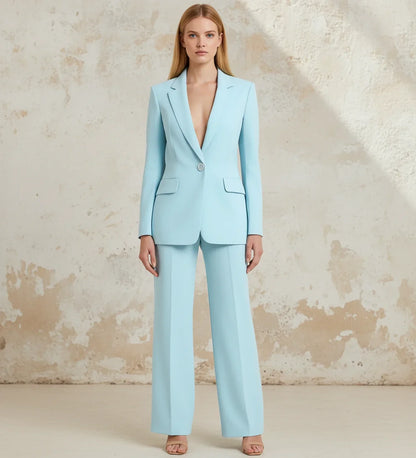 Shie | Women’s Wide-Leg Pant Suit Set
