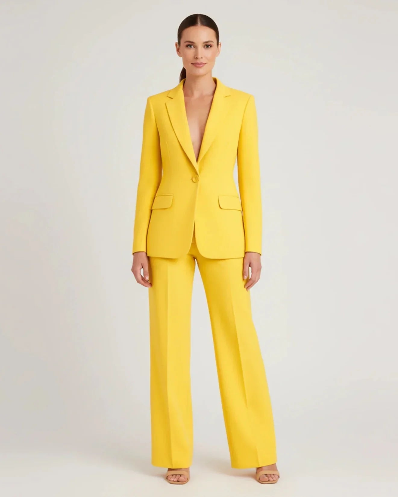 Shie | Women’s Wide-Leg Pant Suit Set