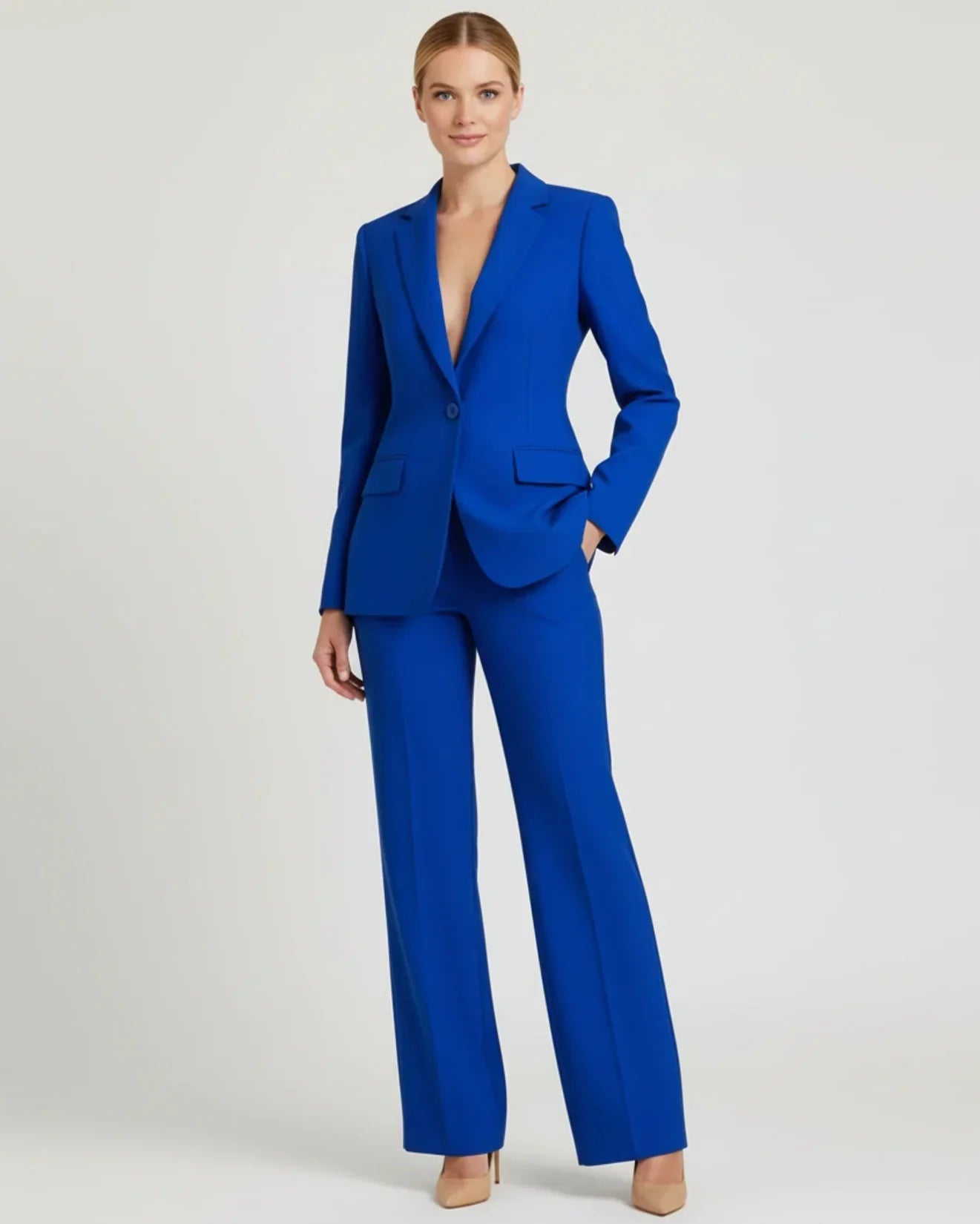 Shie | Women’s Wide-Leg Pant Suit Set